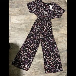 Q & A floral print jumper